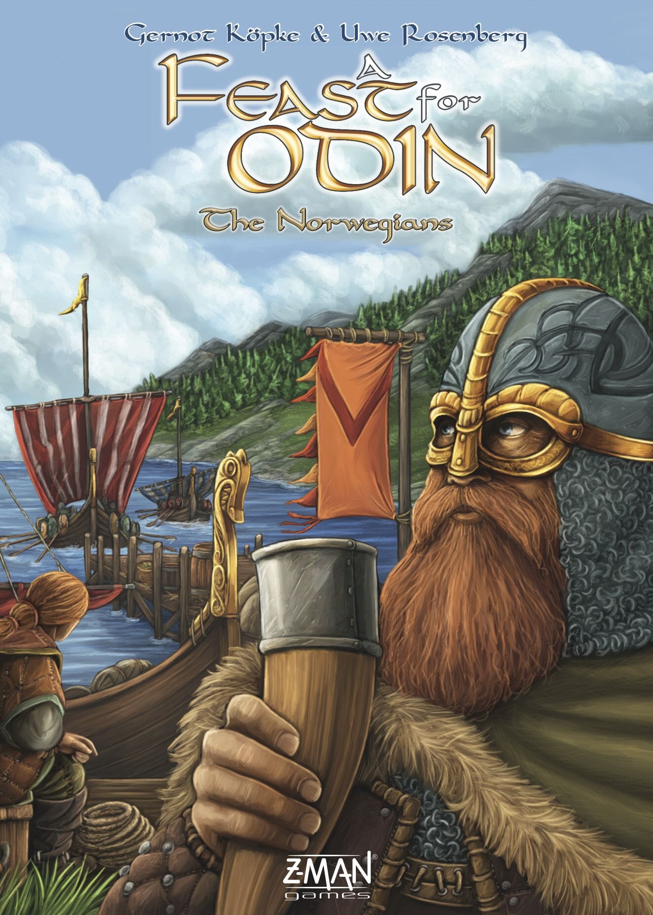 A Feast for Odin: The Norwegians Board Games ZMAN