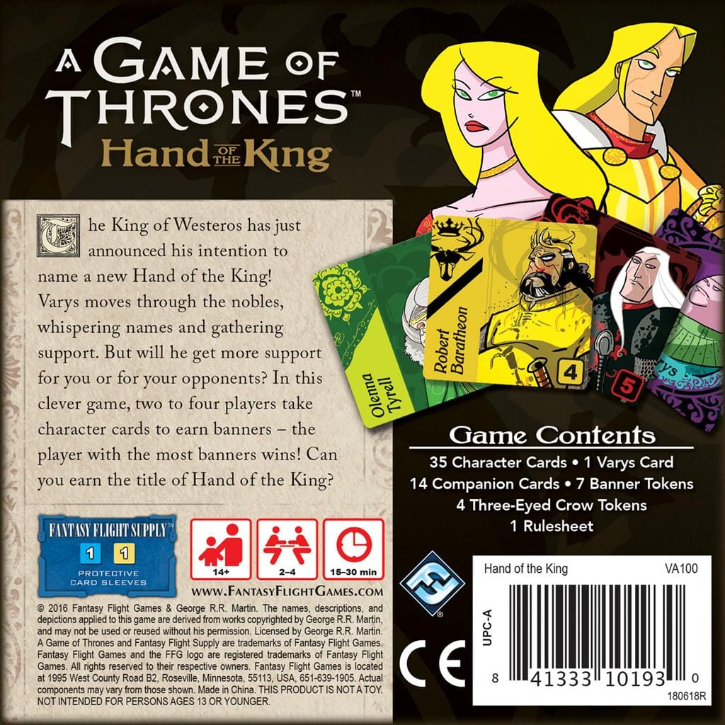 A Game of Thrones: Hand of the King Board Games FFG