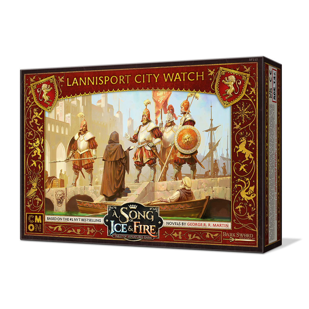 A Song of Ice and Fire: Lannisport City Watch Miniatures CoolMiniOrNot