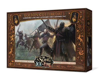 A Song of Ice & Fire: Bolton Cutthroats Unit Box Miniatures CMON 