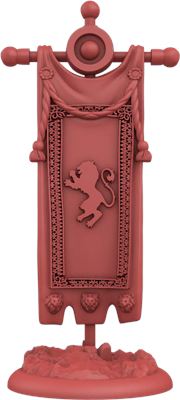 A Song of Ice & Fire: Deluxe Activation Banners Miniatures CMON Lannister