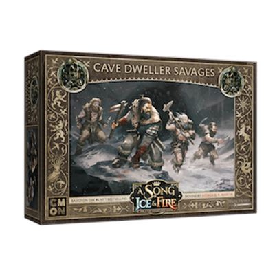 A Song of Ice & Fire: Free Folk Cave Dweller Savages Unit Box Miniatures CMON 