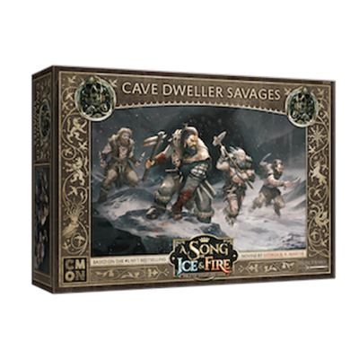 A Song of Ice & Fire: Free Folk Cave Dweller Savages Unit Box Miniatures CMON
