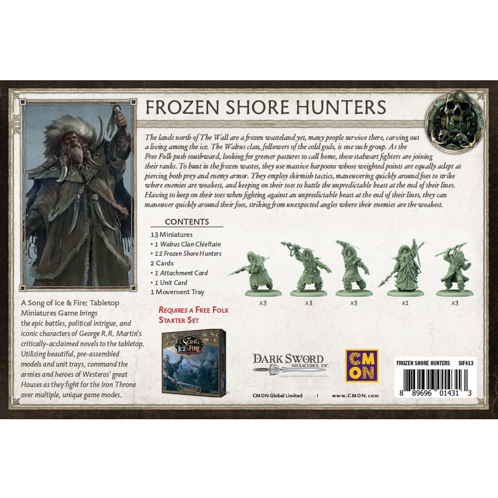 A Song of Ice & Fire: Frozen Shore Hunters Miniatures CoolMiniOrNot