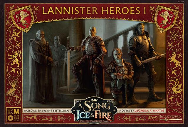 A Song of Ice & Fire: Lannister Heroes #1 Miniatures CoolMiniOrNot 
