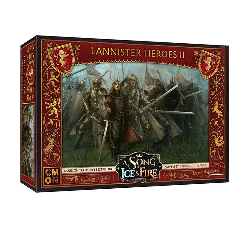 A Song of Ice & Fire: Lannister Heroes Box #2 Miniatures CoolMiniOrNot