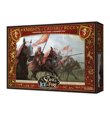 A Song of Ice & Fire: Lannister Knights of Casterly Rock Unit Box Miniatures CoolMiniOrNot 