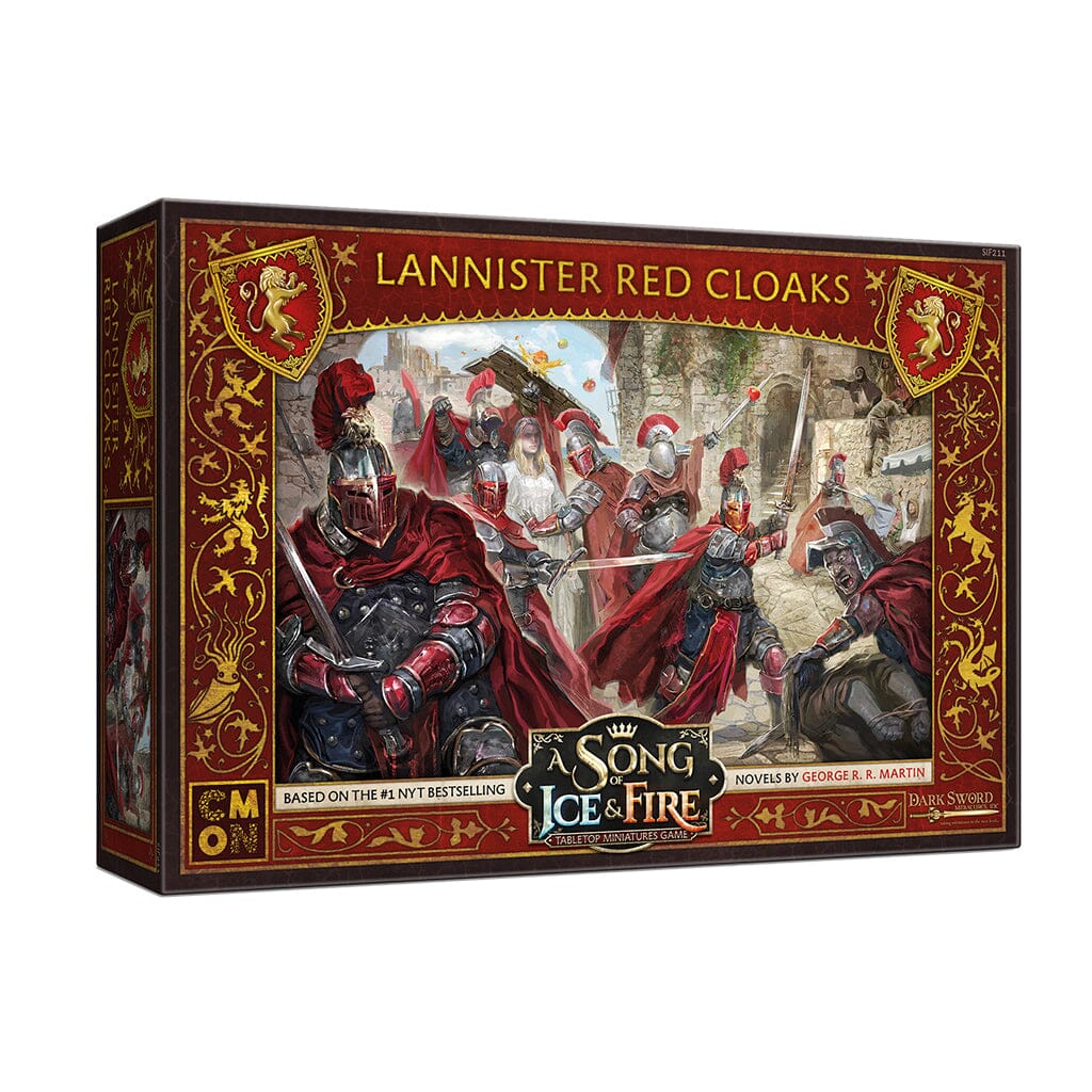 A Song of Ice & Fire: Lannister Red Cloaks Miniatures CoolMiniOrNot