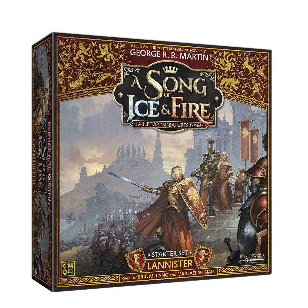 A Song of Ice & Fire: Lannister Starter Set Miniatures CMON