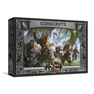 A Song of Ice & Fire: Night's Watch Conscripts Unit Box Miniatures CoolMiniOrNot