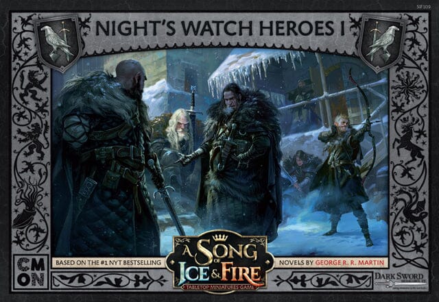 A Song of Ice & Fire: Night`s Watch Heroes Box 1 Miniatures CoolMiniOrNot