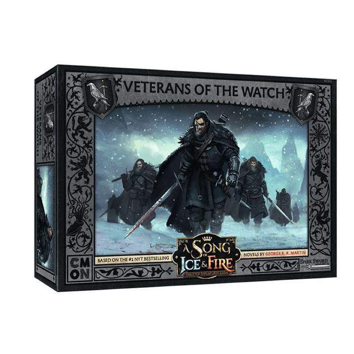 A Song of Ice & Fire: Night`s Watch Veterans of the Watch Unit Box Miniatures CoolMiniOrNot 