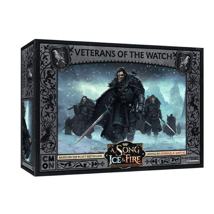 A Song of Ice & Fire: Night`s Watch Veterans of the Watch Unit Box Miniatures CoolMiniOrNot