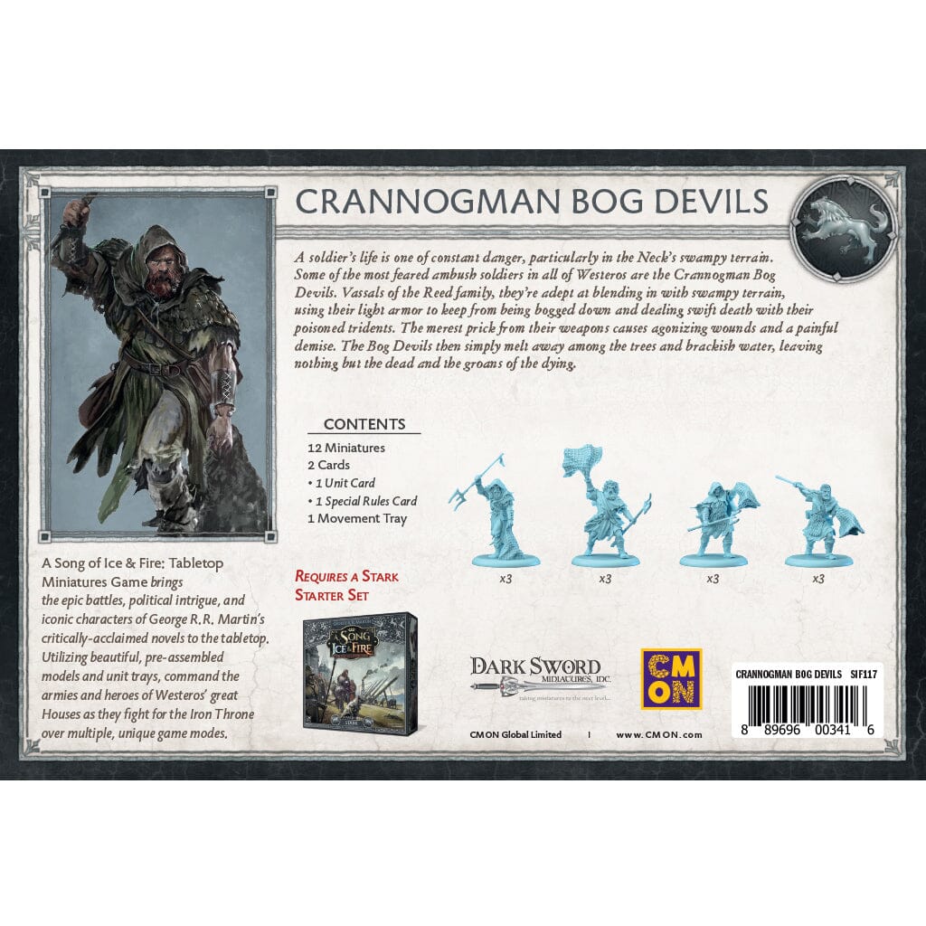 A Song of Ice & Fire: Stark Crannogman Bog Devils Miniatures CoolMiniOrNot