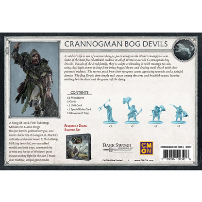 A Song of Ice & Fire: Stark Crannogman Bog Devils Miniatures CoolMiniOrNot 
