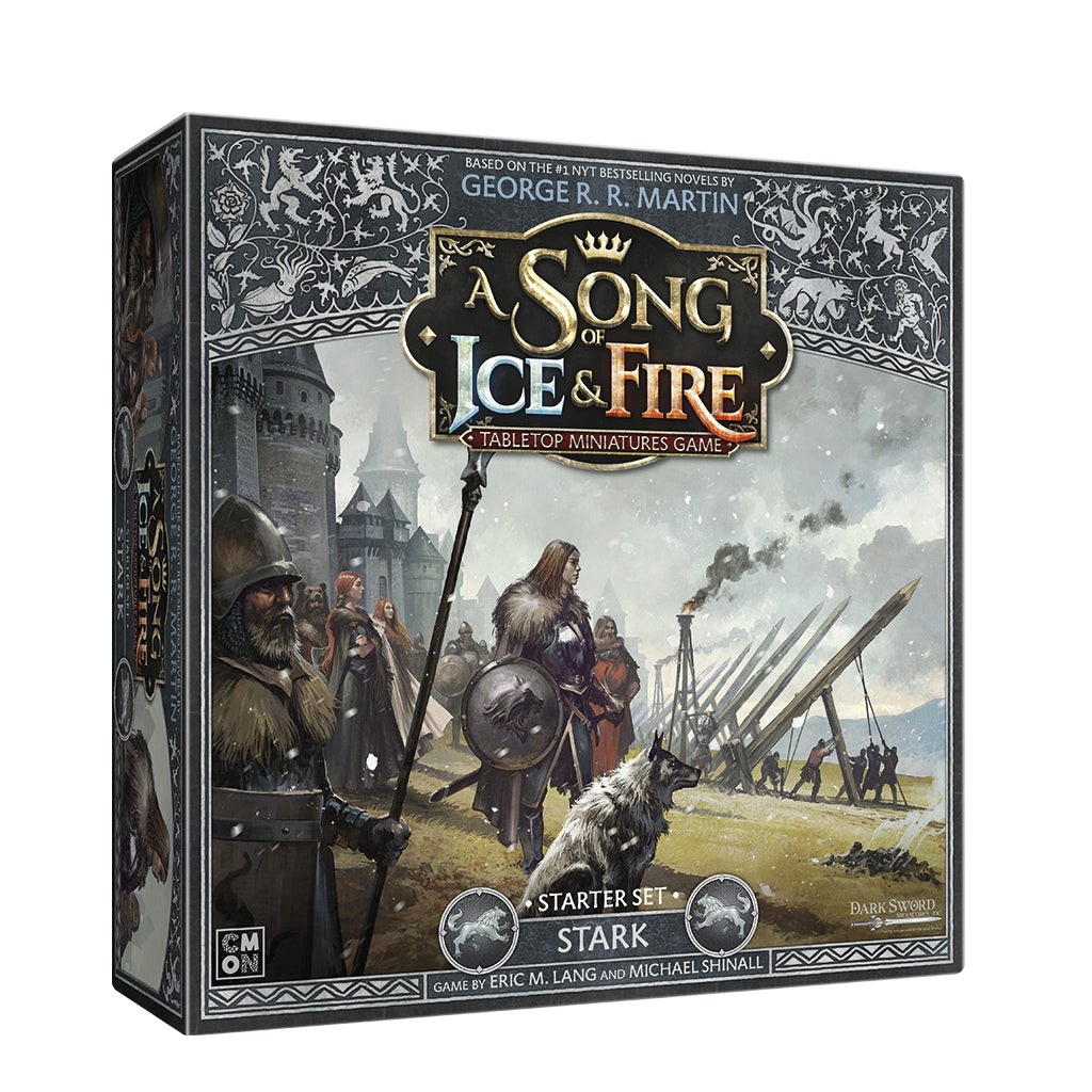 A Song of Ice & Fire: Stark Starter Set Miniatures CMON