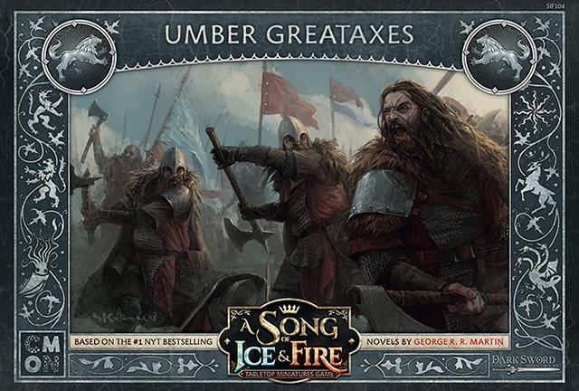 A Song of Ice & Fire: Stark Umber Greataxes Unit Box Miniatures CoolMiniOrNot