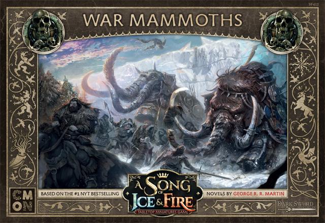 A Song of Ice & Fire: War Mammoths Miniatures CoolMiniOrNot