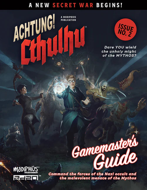 Achtung! Cthulhu 2d20: Gamemaster's Guide RPG MODIPHIUS 