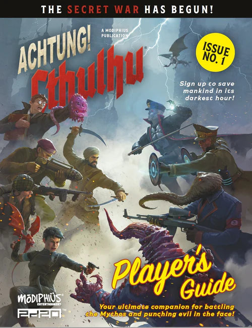 Achtung! Cthulhu 2d20: Player's Guide RPG MODIPHIUS 