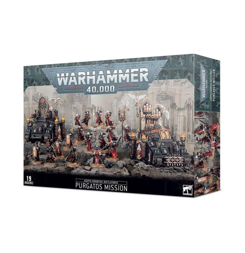 Adepta Sororitas: Battleforce – Purgatos Mission Miniatures Games Workshop