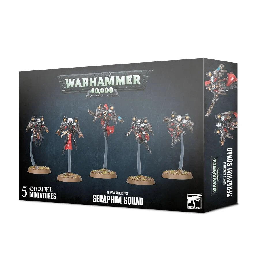 Adepta Sororitas Seraphim Squad Miniatures Games Workshop