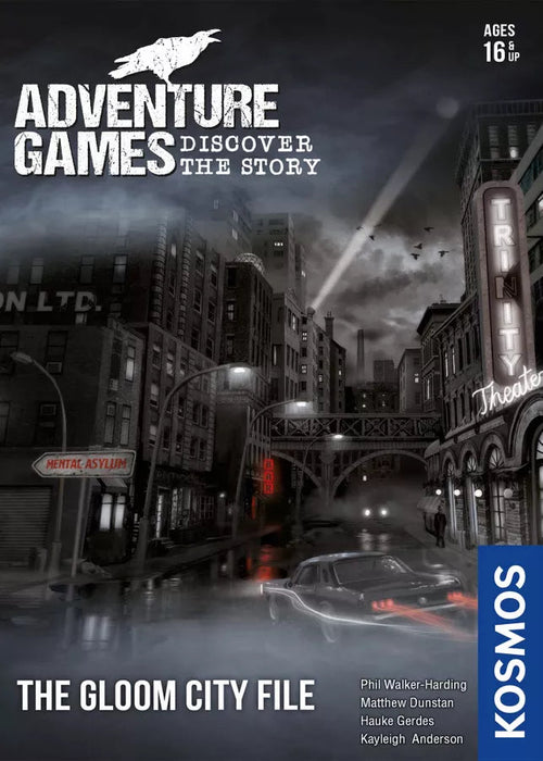 Adventure Games: The Gloom City File Board Games Kosmos