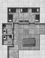 Adventure Maps: Mega Dungeon 1 RPG Gaming Paper