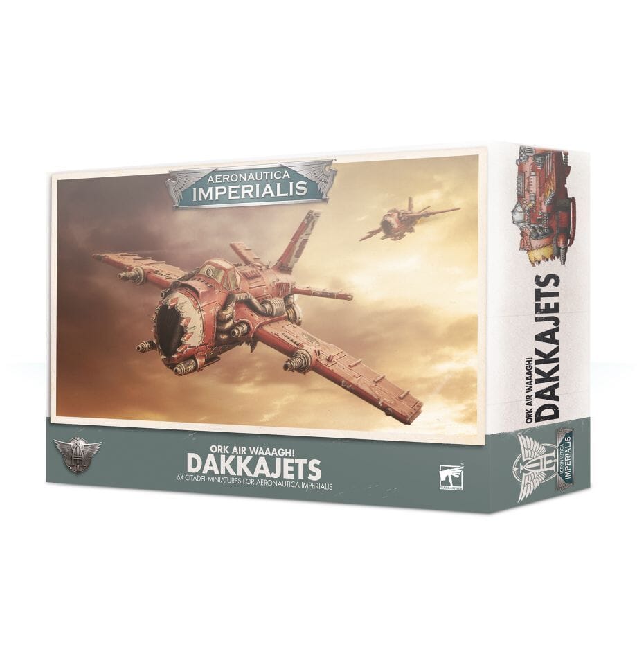 Aeronautica lmperialis: Ork Air Waaagh! Dakkajets Miniatures Games Workshop