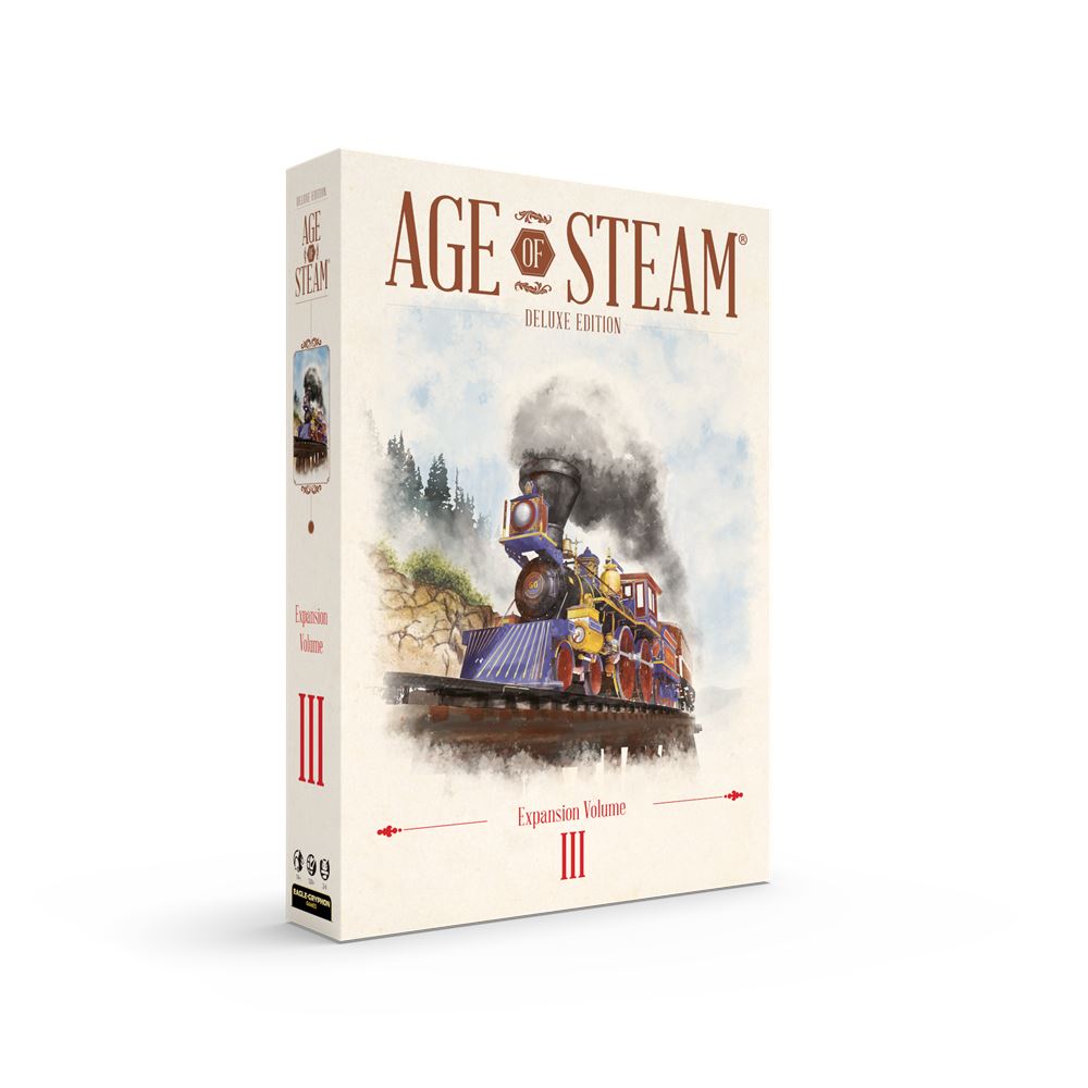 Age of Steam Deluxe: Expansion Volume III Board Games Eagle-Gryphon Games