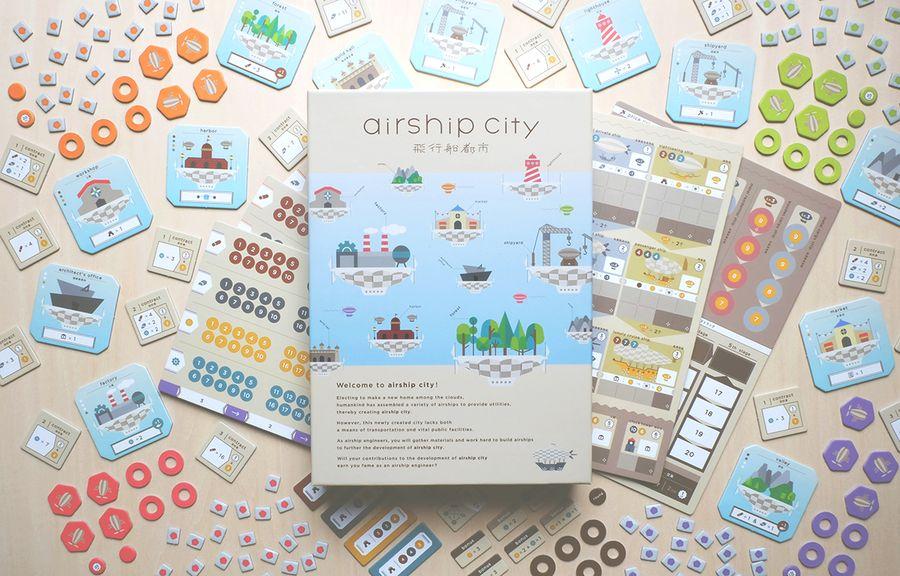 Airship City Board Game CoolMiniOrNot 