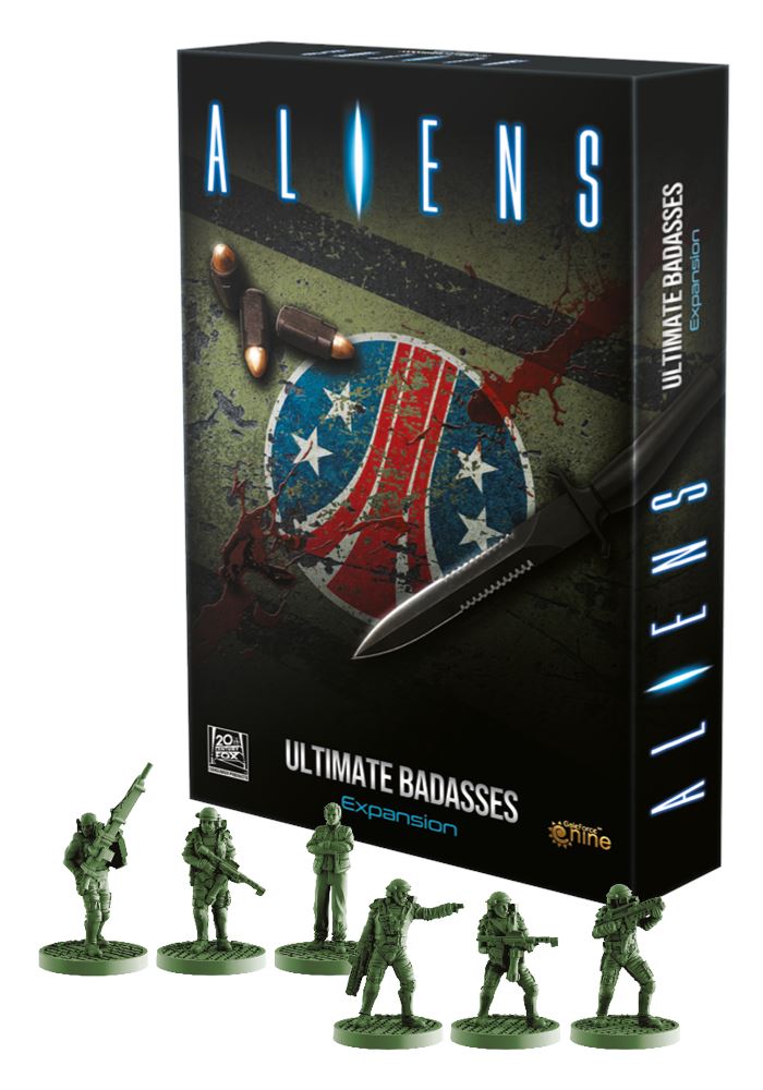 Aliens: Ultimate Badasses Expansion Board Game Gale Force 9 