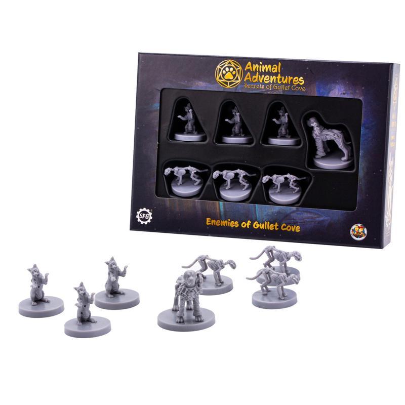 Animal Adventures RPG: Enemies of Gullet Cove Role Playing Game Steamforged