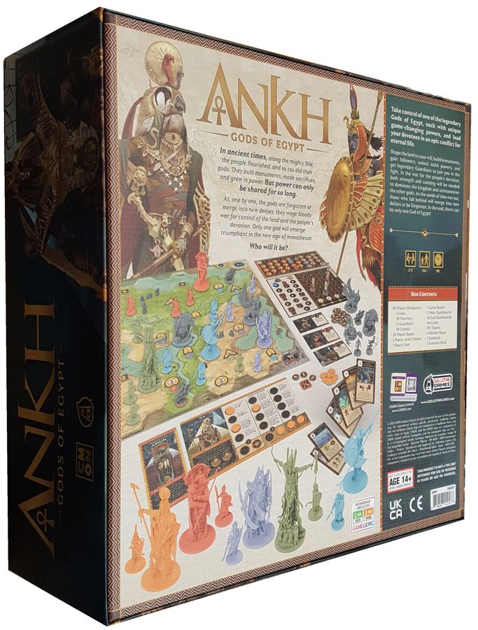 Ankh: Gods of Egypt Board Games CMON