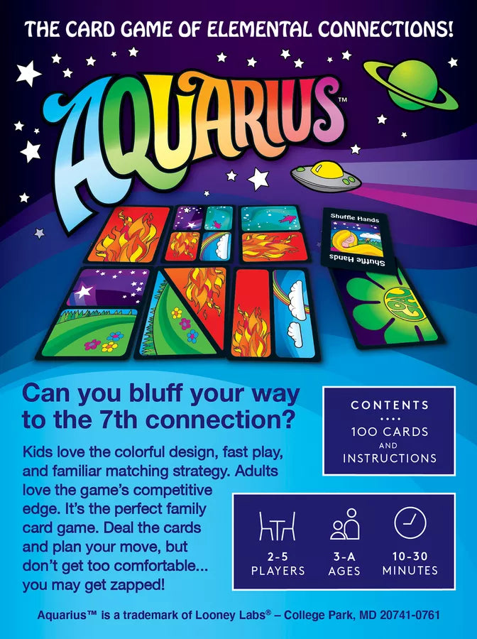Aquarius Card Games LOONEY LABS