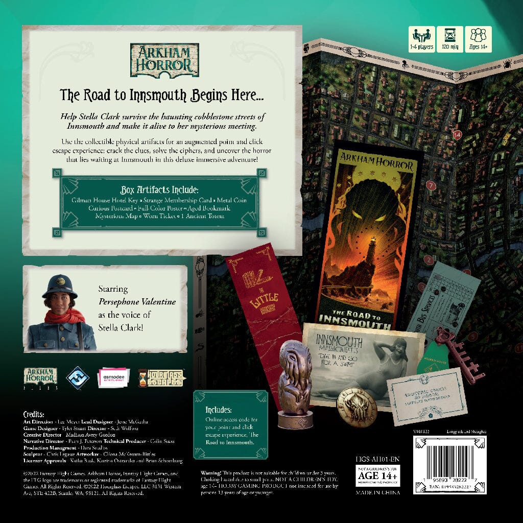 Arkham Horror: Road to Innsmouth Deluxe Edition Board Games FFG 