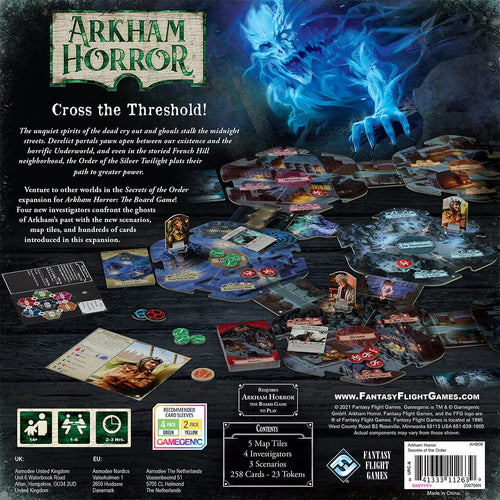 Arkham Horror (Third Edition): Secrets of the Order Board Games FFG