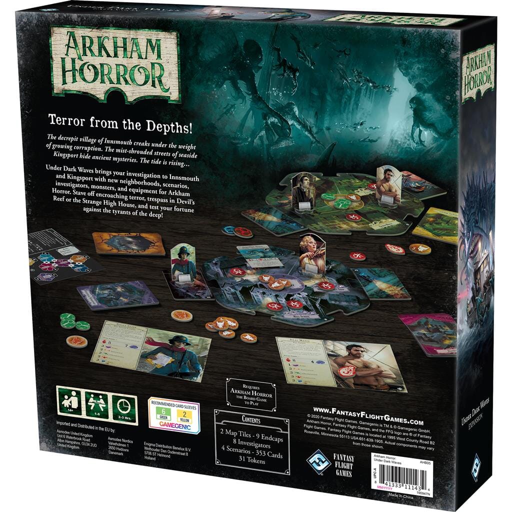 Arkham Horror (Third Edition): Under Dark Waves Board Games FFG
