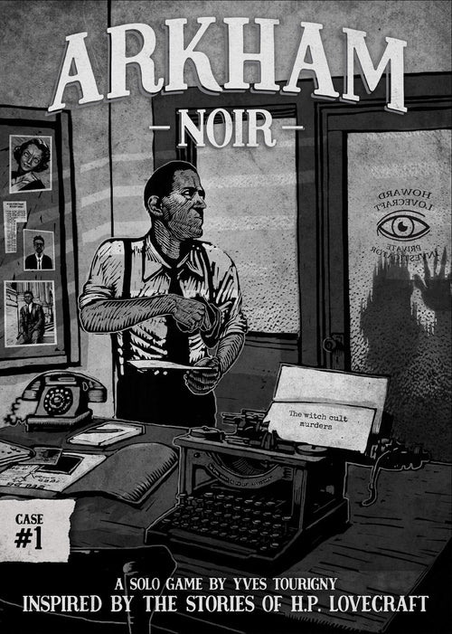 Arkham Noir: Case #1 - The Witch Cult Murders Card Games Ludonova