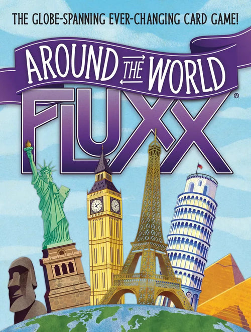Around the World Fluxx Card Games LOONEY LABS