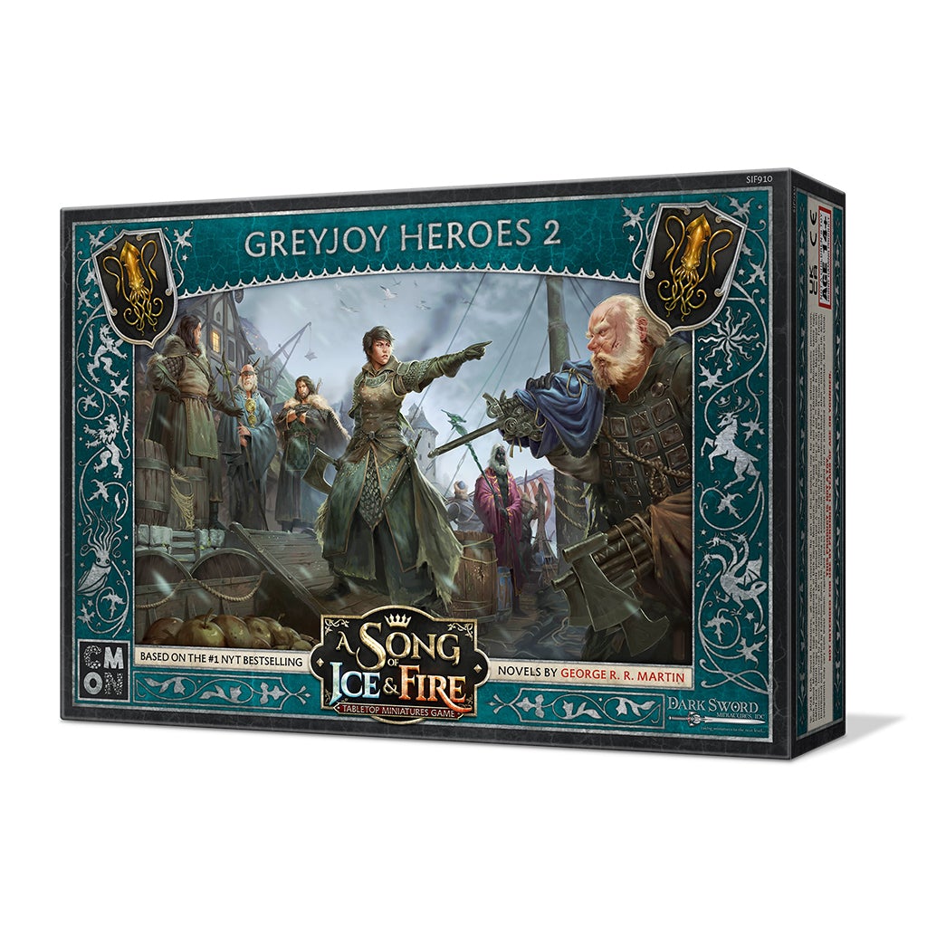 ASIF: Greyjoy Heroes 2 Miniatures CoolMiniOrNot