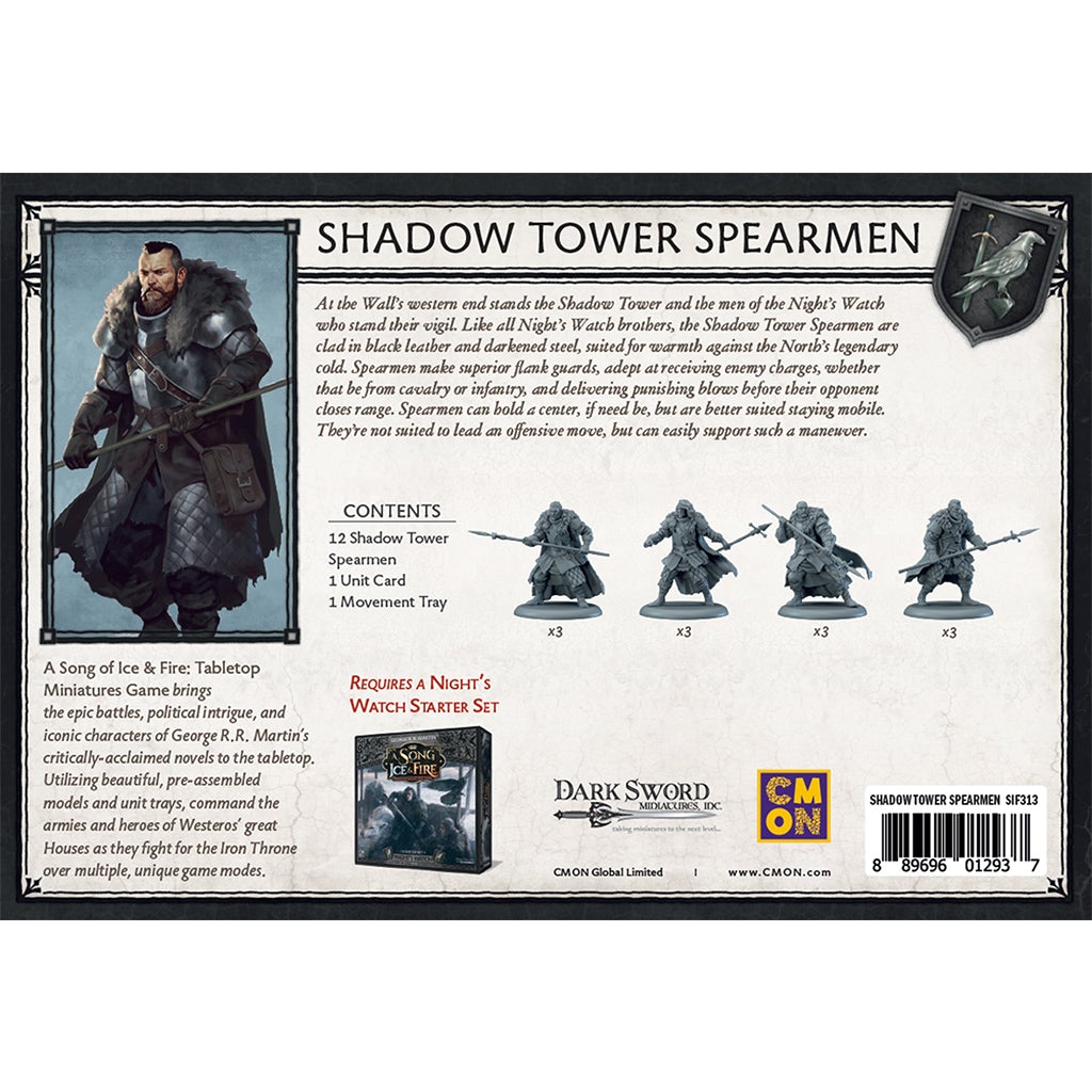 ASIF: Shadow Tower Spearmen Miniatures CoolMiniOrNot