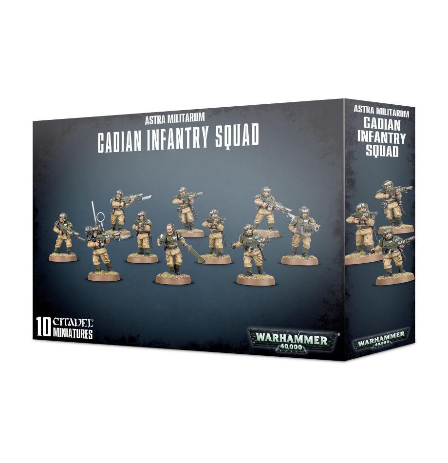 ASTRA MILITARUM CADIAN SHOCK TROOPS General Games Workshop