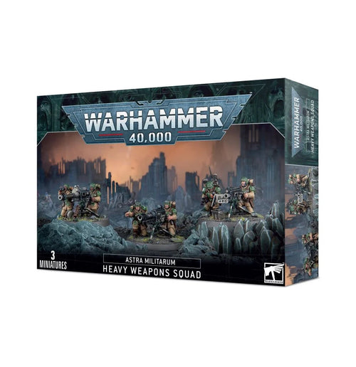Astra Miltiarum Heavy Weapons Squad Miniatures Games Workshop