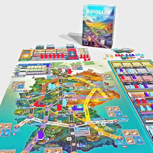 Autobahn Board Games Alley Cat Games