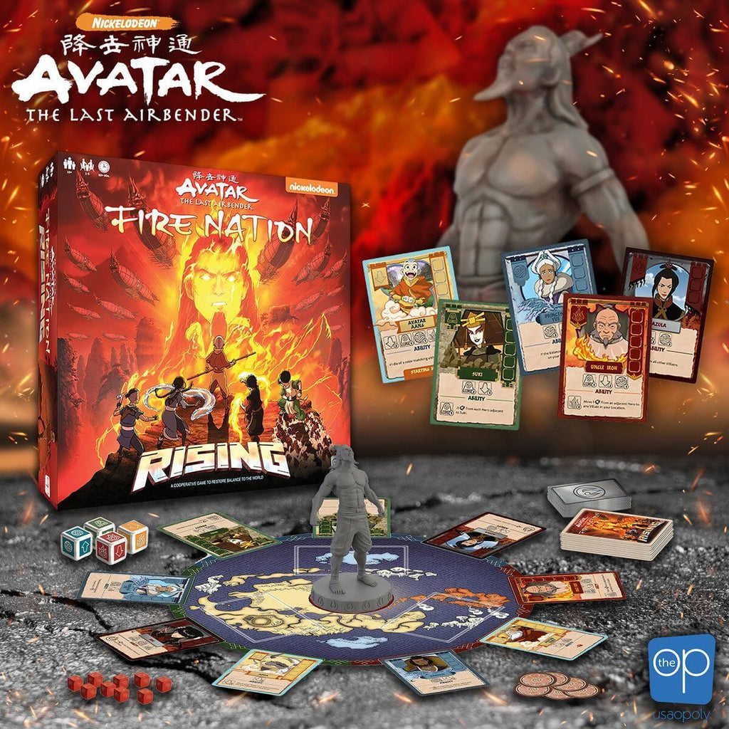 Avatar: The Last Airbender Fire Nation Rising Board Games The Op
