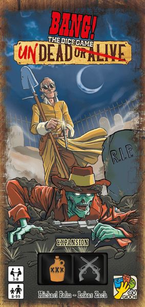 BANG! The Dice Game: Undead or Alive Expansion Dice Game dV GIOCHI