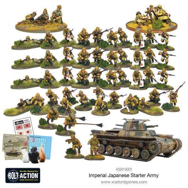 Banzai! Imperial Japanese Starter Army Miniatures Warlord Games