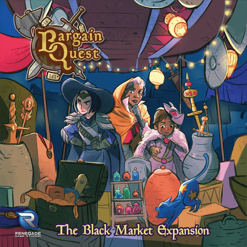 Bargain Quest: The Black Market Expansion Board Games Renegade Games Studios