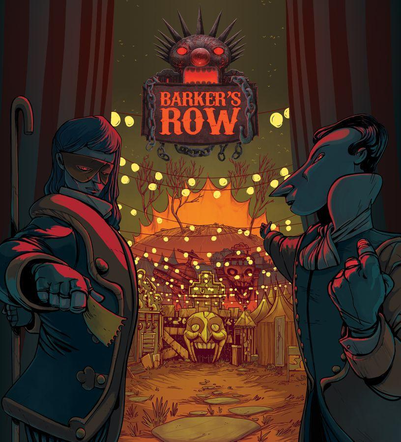 Barker's Row Board Game OVERWORLD GAMES